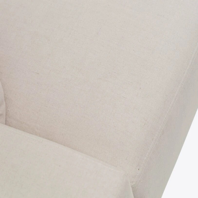 Pure White Lines Bondi Linen Sofa