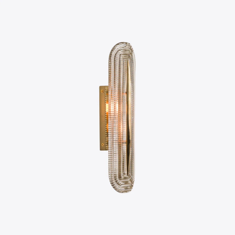 Pure White Lines Lazio Wall Light