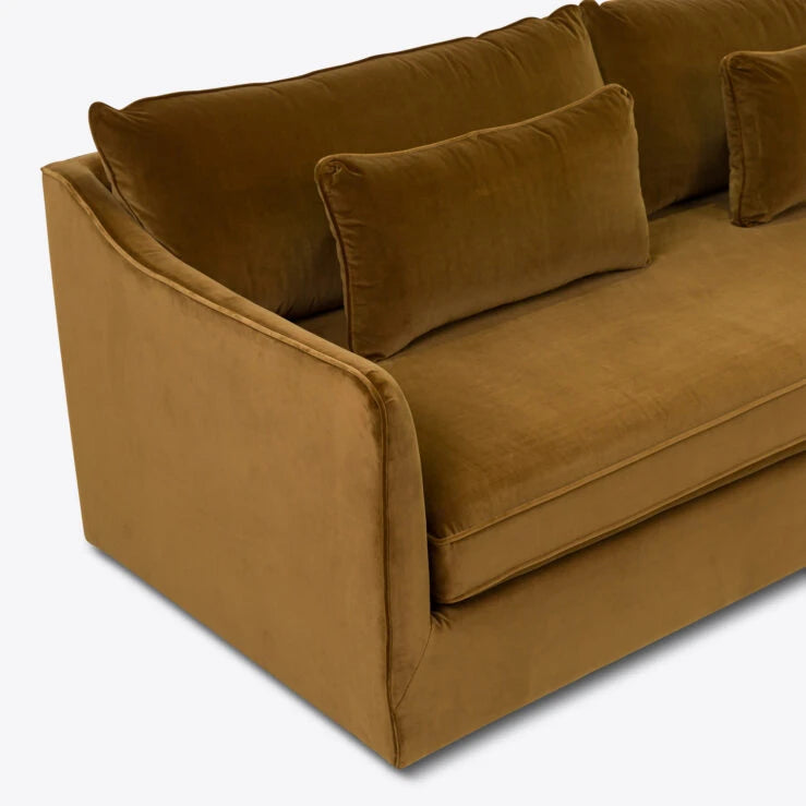 Pure White Lines Margaux Sofa