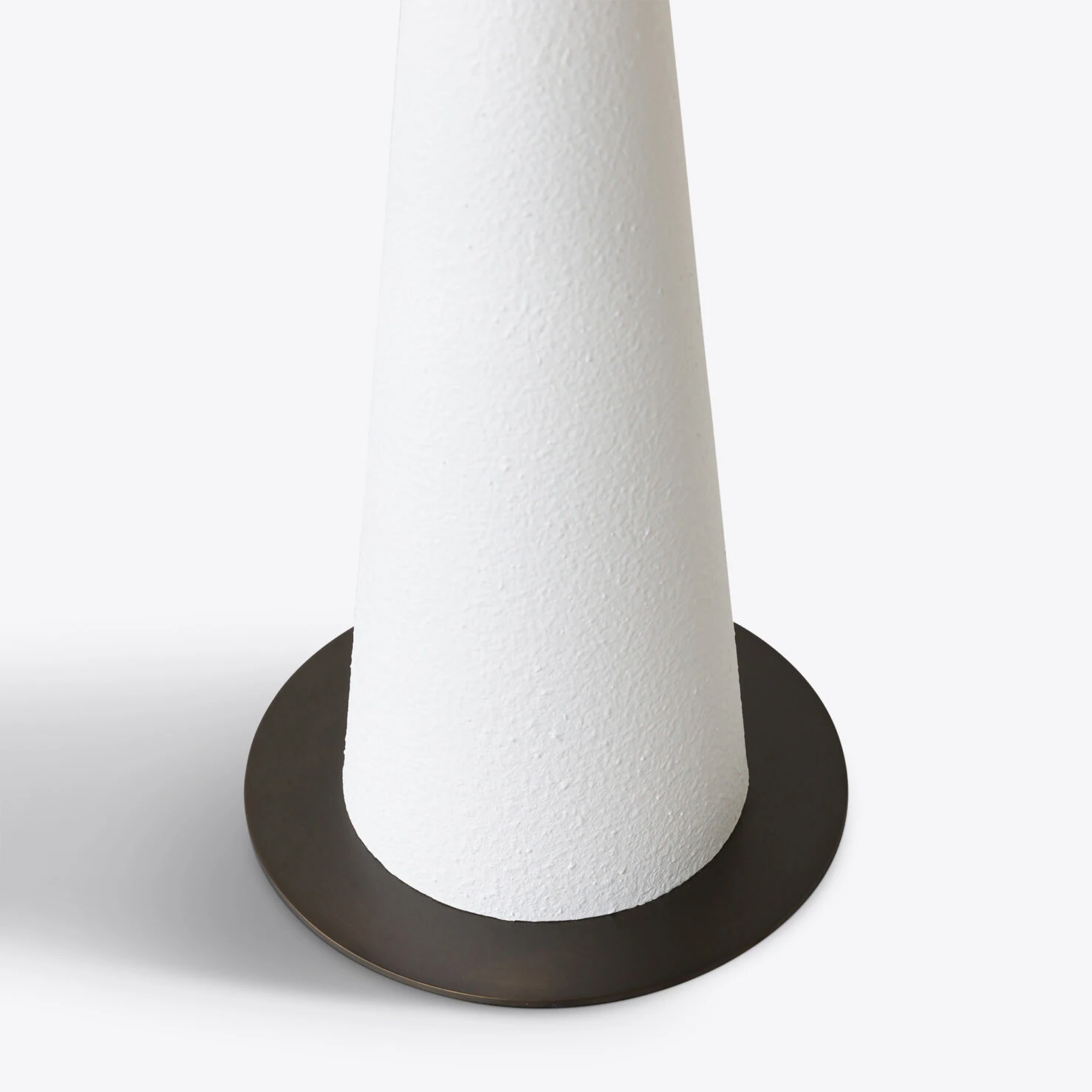 Pure White Lines - Gigi Table Lamp - Seagrass Shade