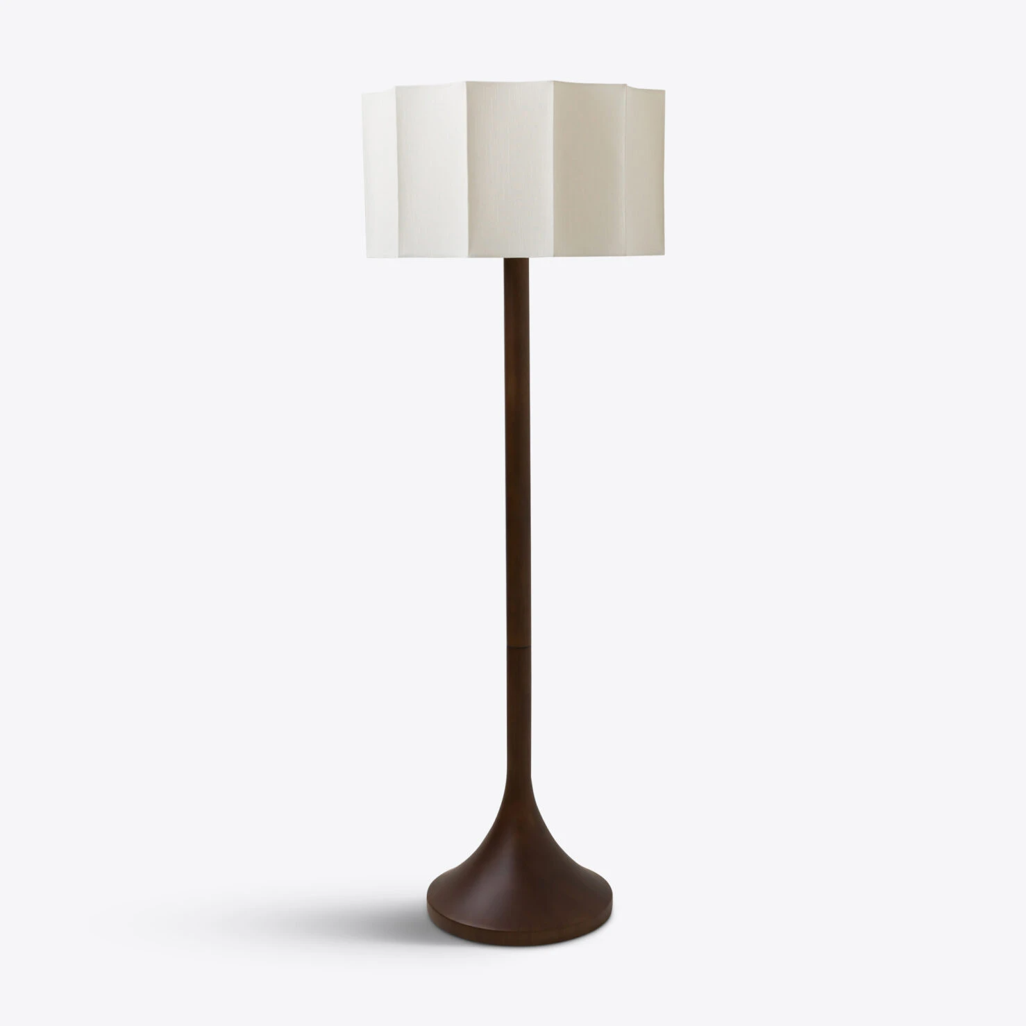 Pure White Lines - Vellum Floor Lamp