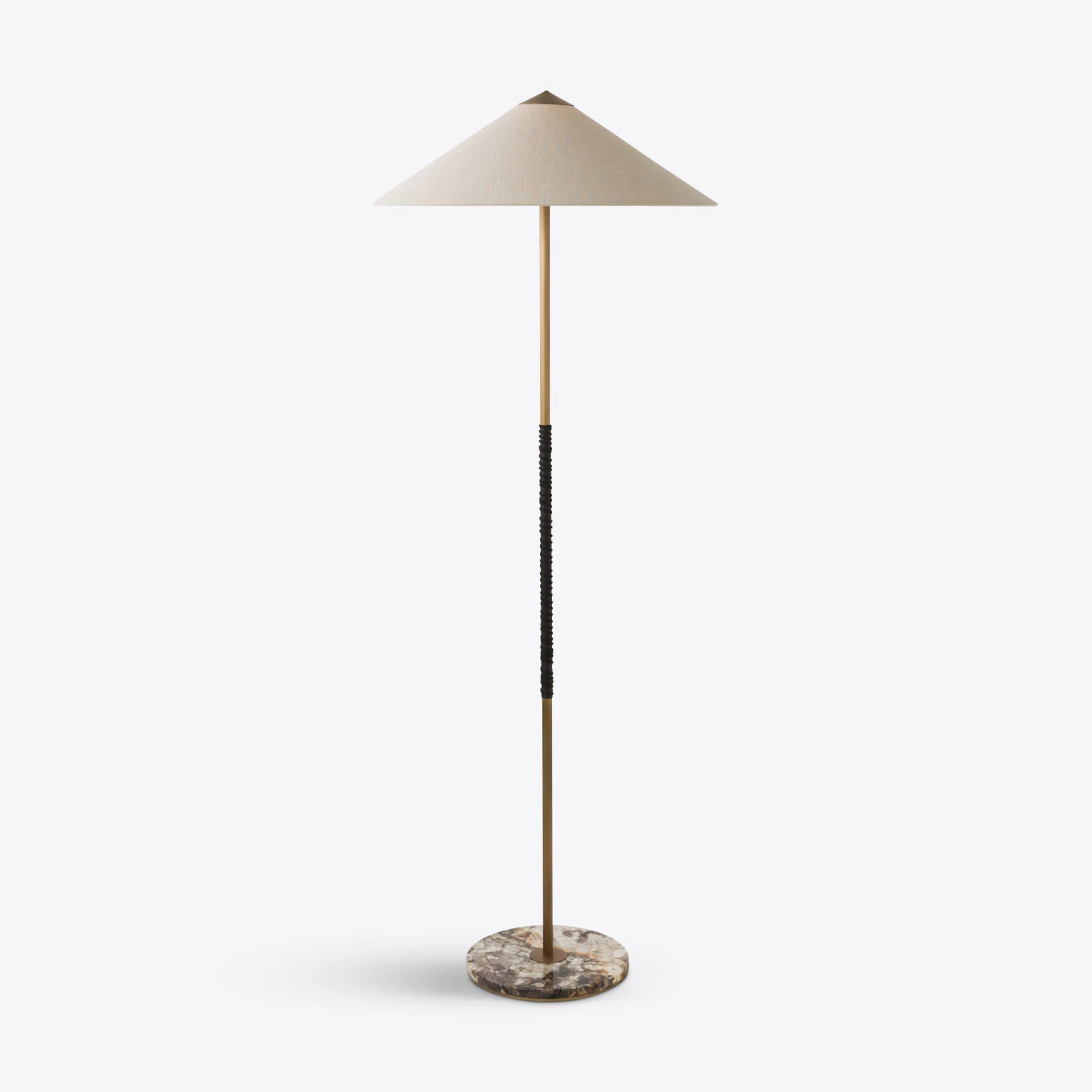 Pure White Lines - Bond Standing Floor Lamp