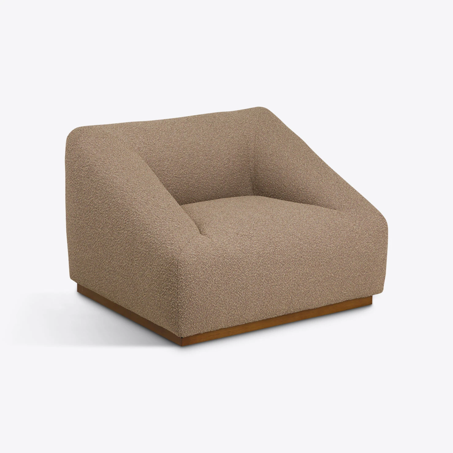 Pure White Lines - Xavier Bouclé Armchair - Parisian Fawn