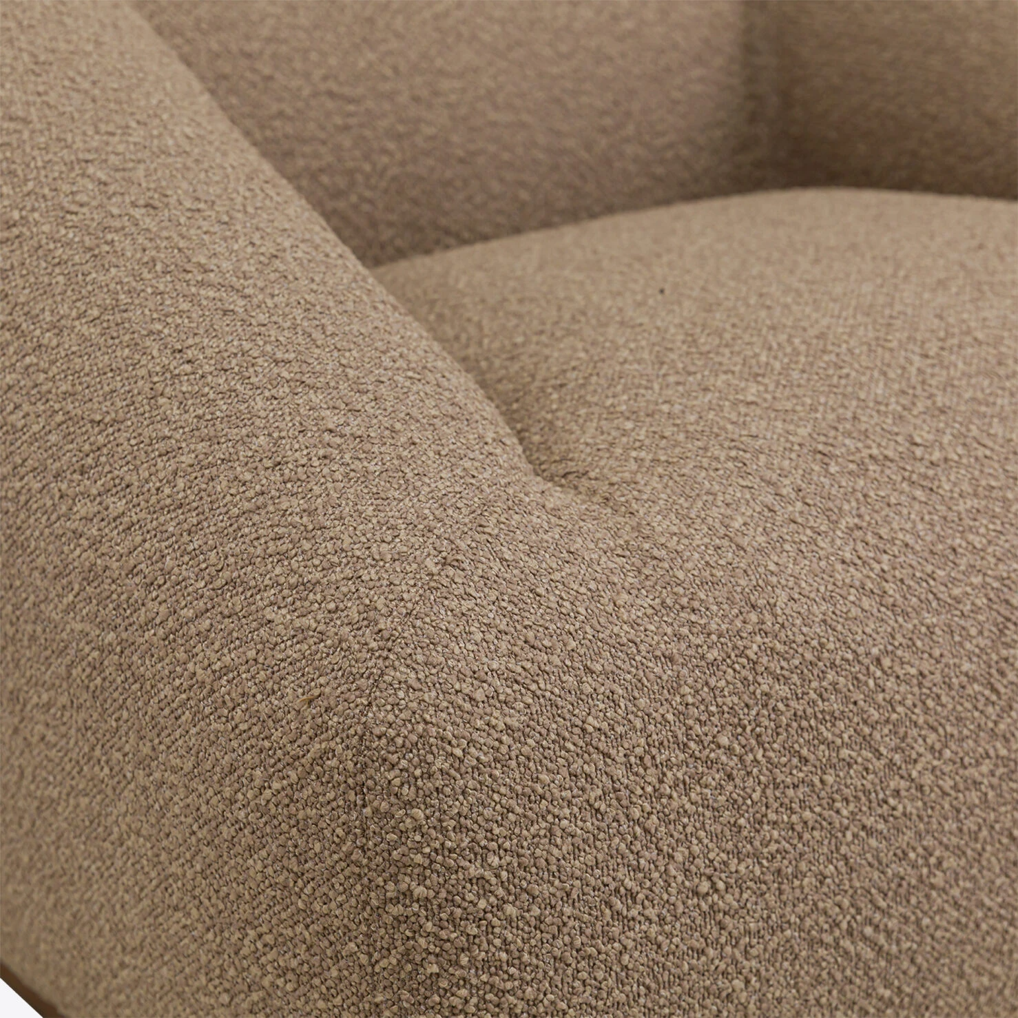 Pure White Lines - Xavier Bouclé Armchair - Parisian Fawn