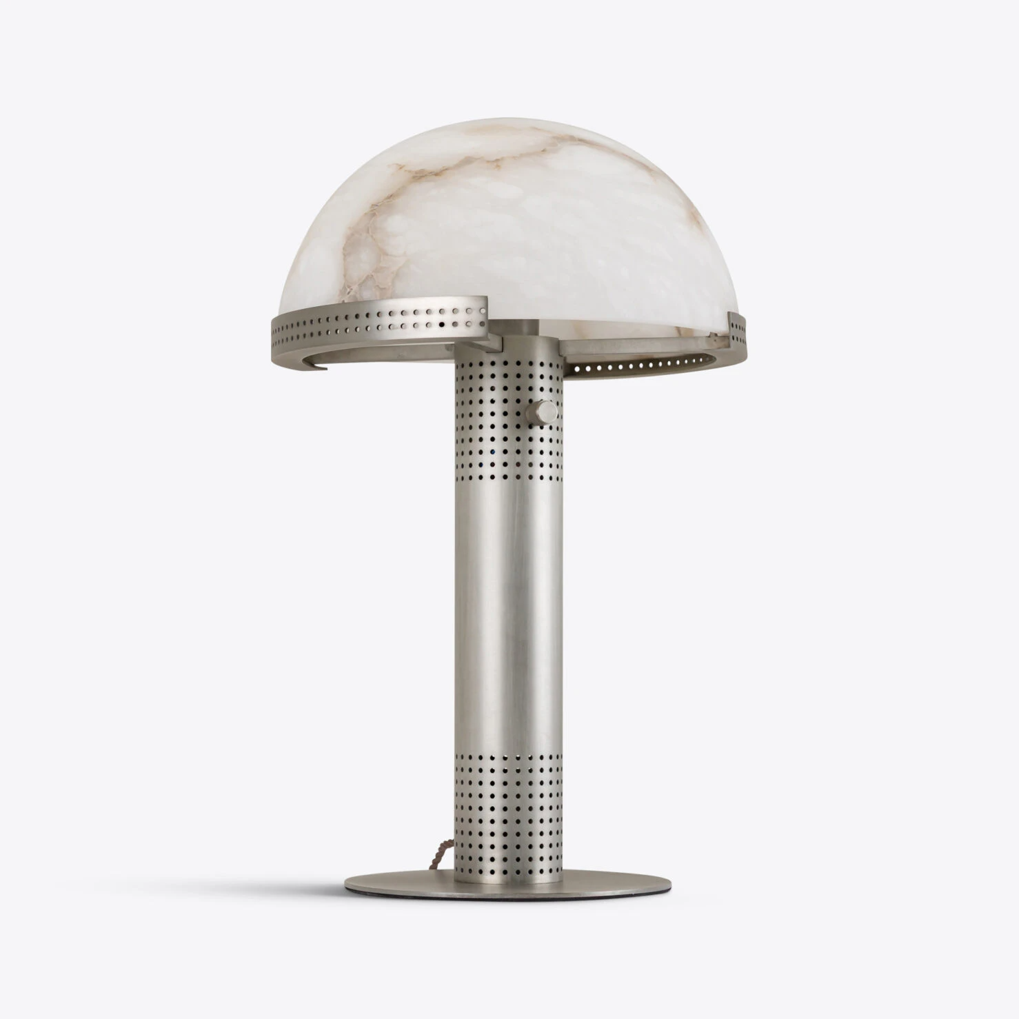 Pure White Lines - Bronx Table lamp – Vintage Silver - Large