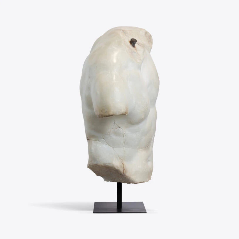 Pure White Lines Sirrus XL Male Torso