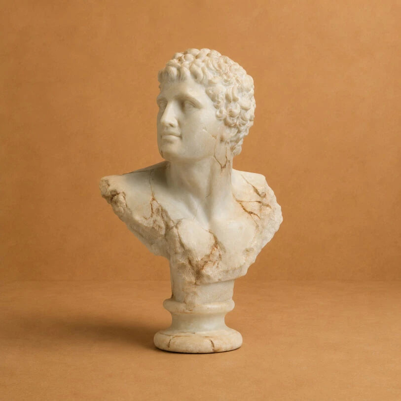 Pure White Lines A Bust Of A Young Apollo