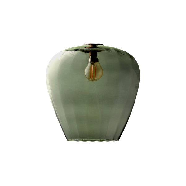 Pooky - Lisboa Pendant Light Shade - Small - Smoke Glass