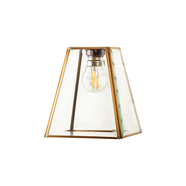 Pooky - Luxor Lantern Pendant Light Shade - Smaller - Clear Glass