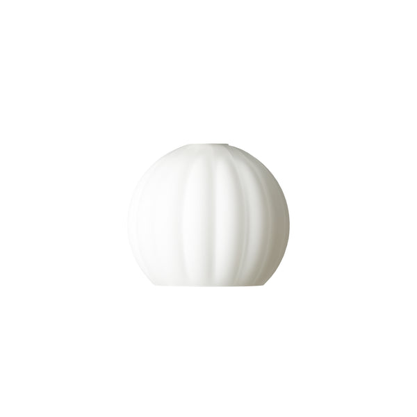 Pooky - Pumpkin Pendant Light Shade - Smaller - Opaline Glass
