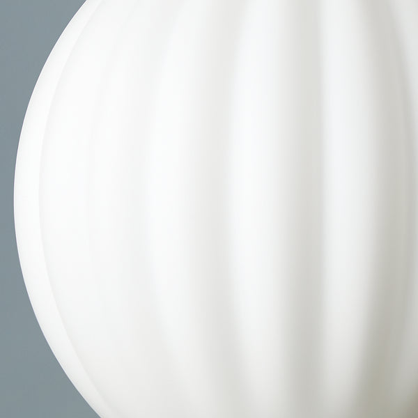 Pooky - Pumpkin Pendant Light Glass Shade - Regular - Opaline Glass