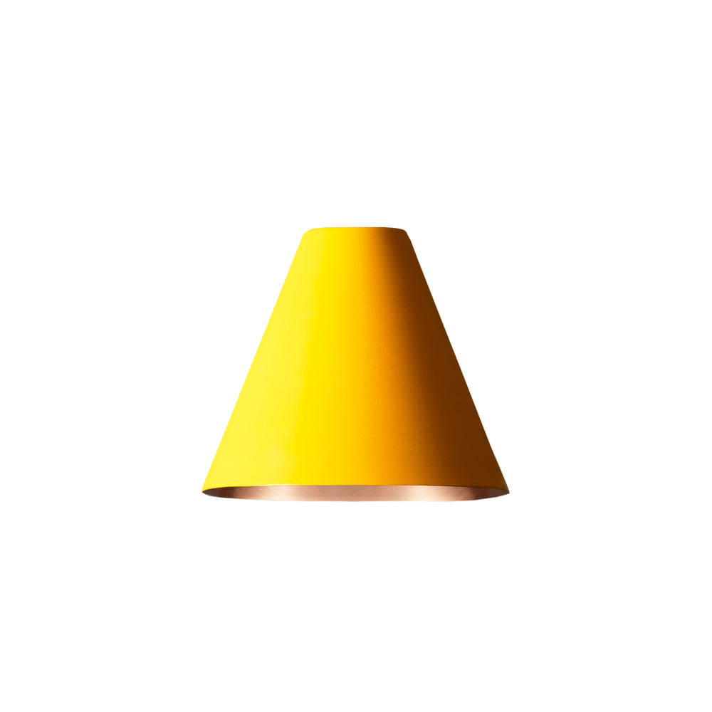 Pooky - Stanlette Pendant Shade - Yellow - Copper Interior