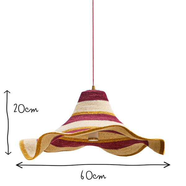 Pooky - Wonky Basket Pendant Light Shade - Spices