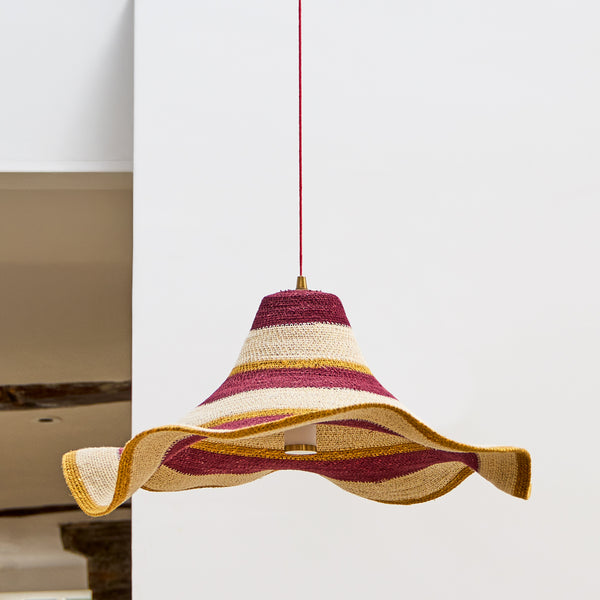 Pooky - Wonky Basket Pendant Light Shade - Spices