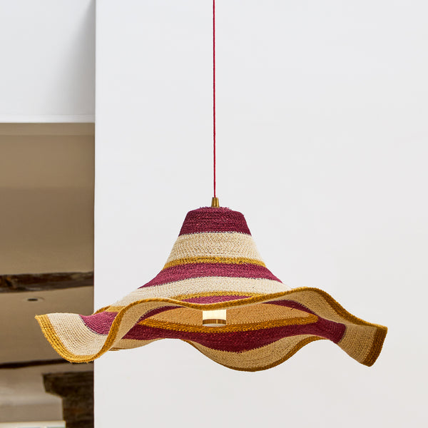 Pooky - Wonky Basket Pendant Light Shade - Spices