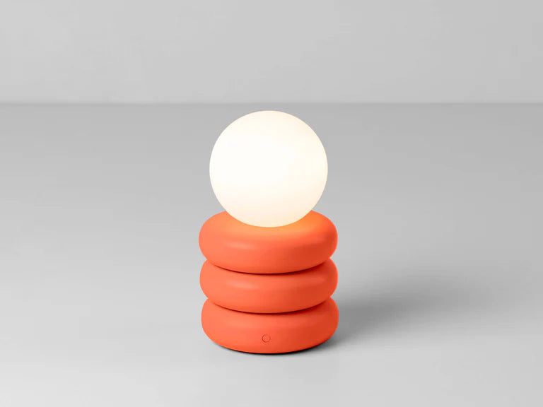 Houseof Peel Orange Rechargeable Table Lamp