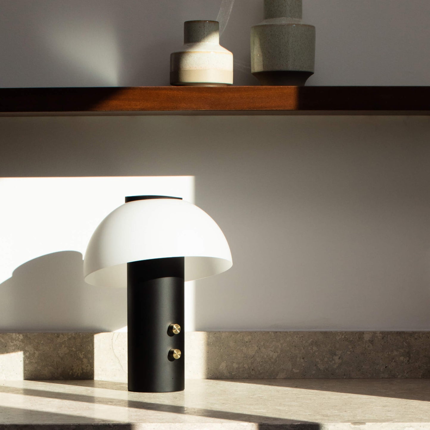 Jaune Studio Piccolo table light with built in speaker