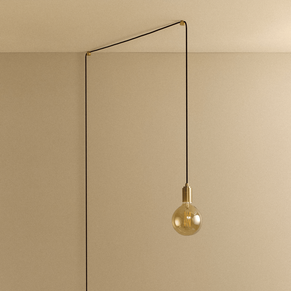 Tala Tala Gaia Plug-In Pendant in Brass