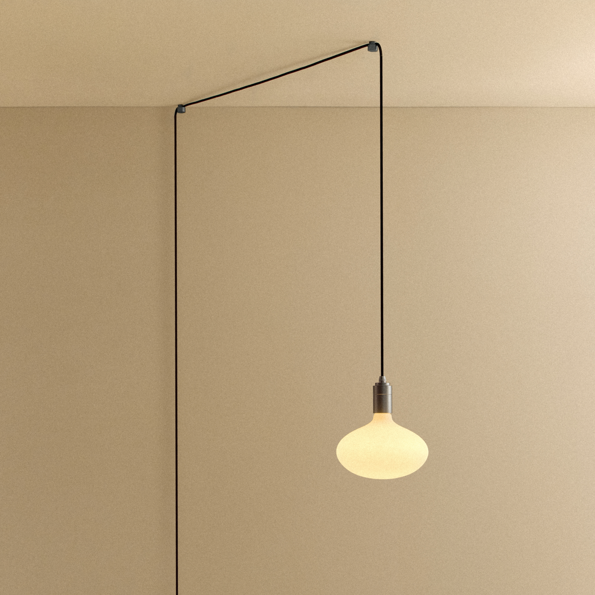 Tala Oval II Plug-In Pendant in Graphite