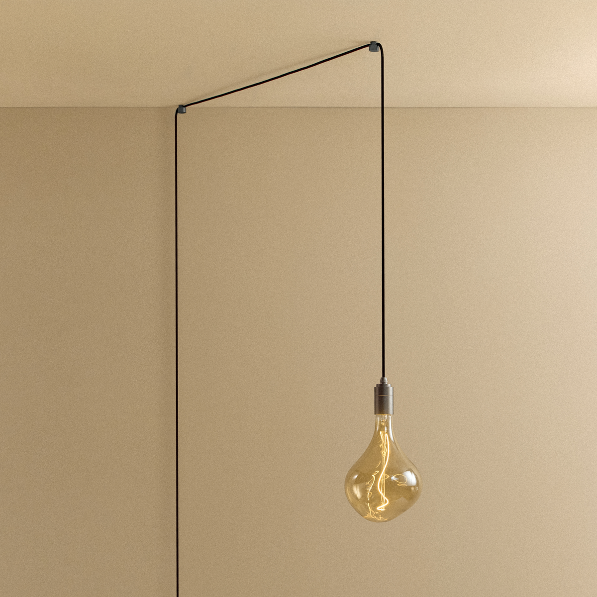 Tala Voronoi II Plug-In Pendant in Graphite