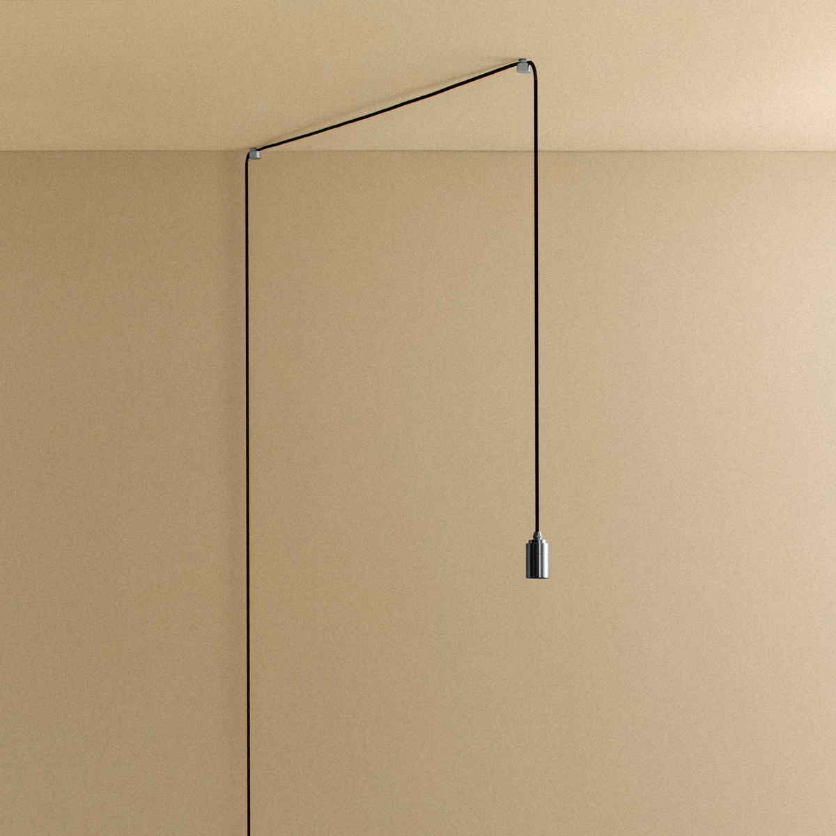 Tala Plug-In Pendant in Stainless Steel