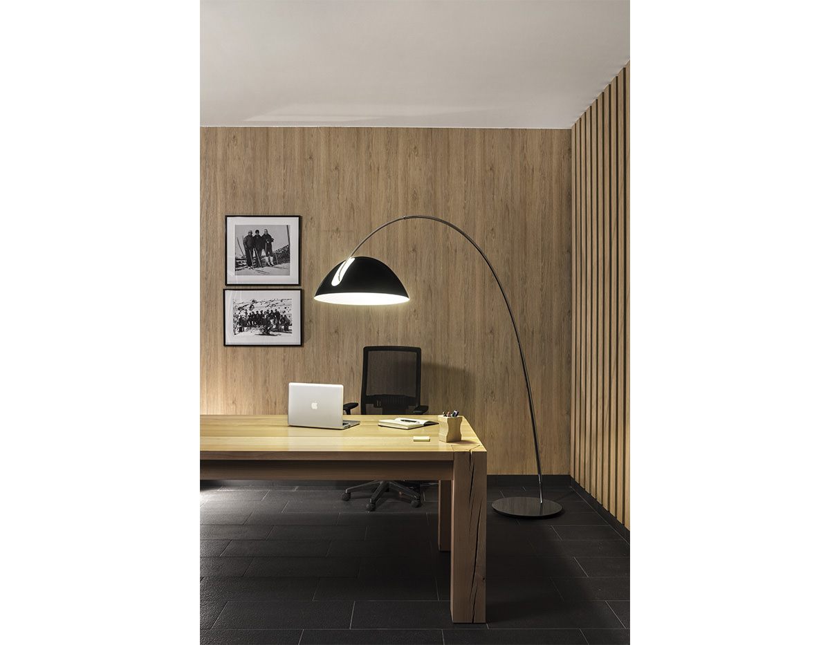 Estiluz - Pluma Floor lamps - 2959 - 26 Black - 26 Black