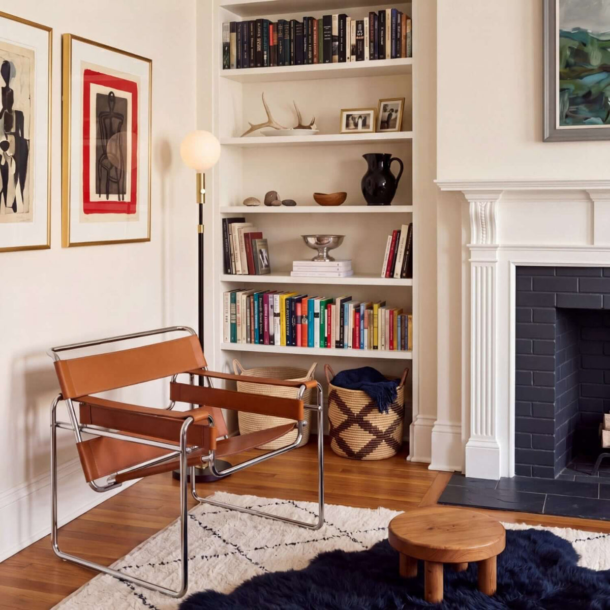 Tala Poise Adjustable Floor Lamp in Brass