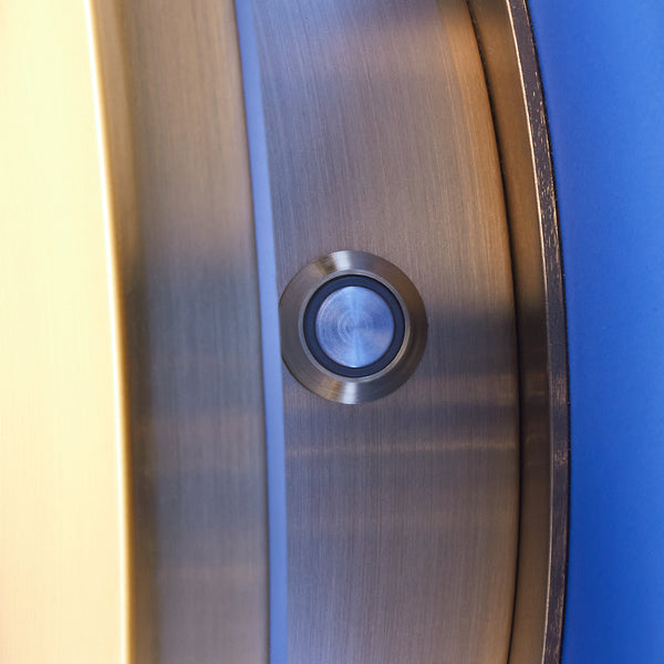 Pooky - Helios Rechargeable wall Light - Larger - Brushed Gold Aluminium