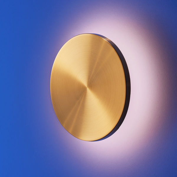 Pooky - Helios Rechargeable wall Light - Larger - Brushed Gold Aluminium