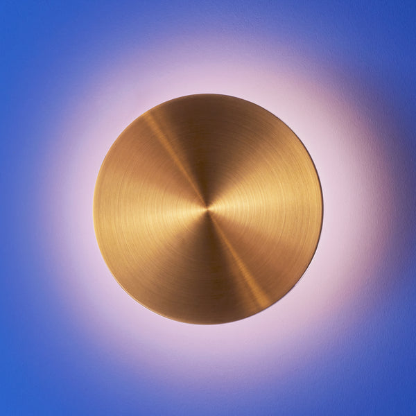 Pooky - Helios Rechargeable wall Light - Larger - Brushed Gold Aluminium