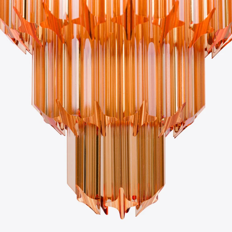 Pure White Lines Raphael Chandelier