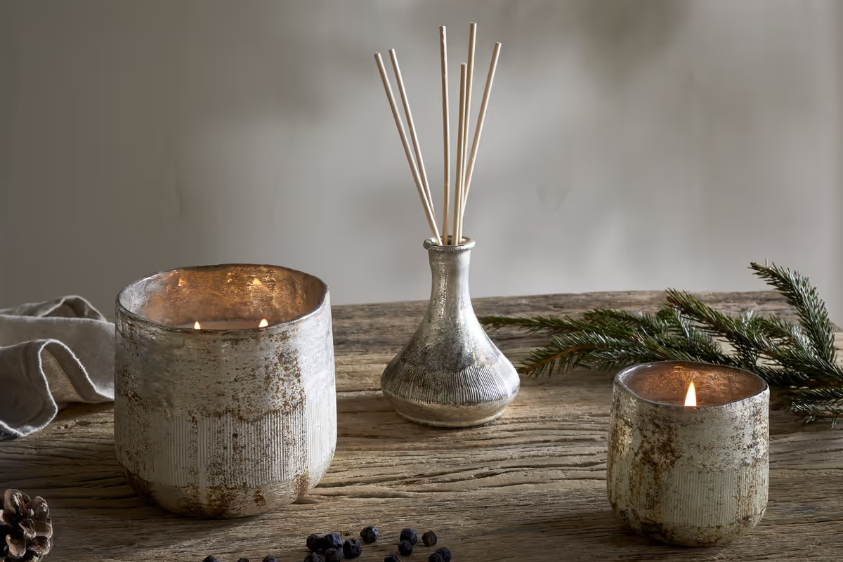 Nkuku - Juniper & Fir 1 Wick Scented Candle