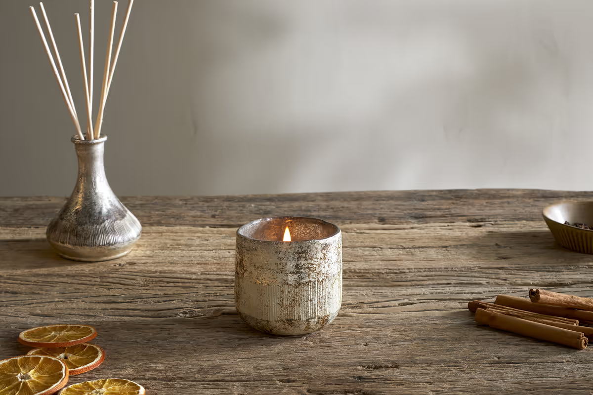 Nkuku - Mandarin & Clove 1 Wick Scented Candle