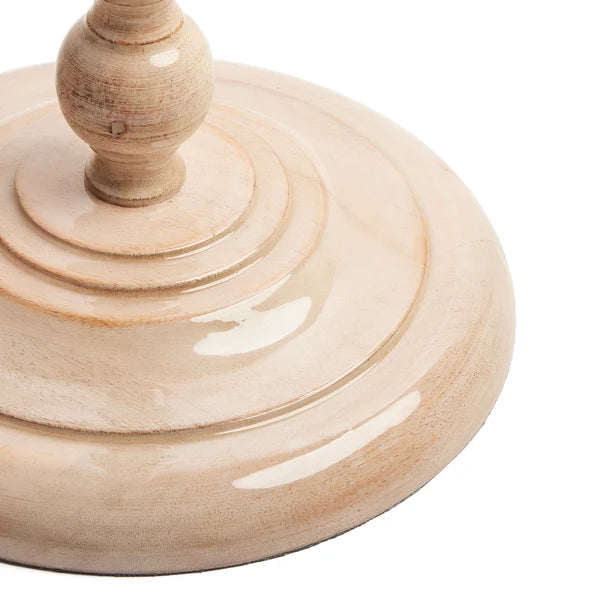 Close-up of Pooky - Lillee Rechargeable Standing Lamp Base - Cream - Without Lampshade