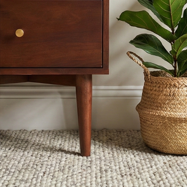 Fishe & Lilly Scandinavian Walnut Oslo Bedside Table
