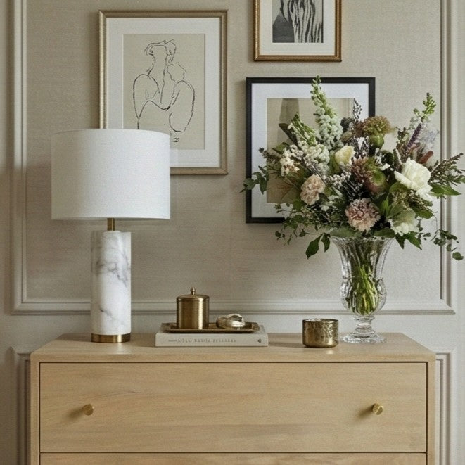 Fishe & Lilly Minimalist Mango Wood Light Oak Oslo Chest of 3 Drawers