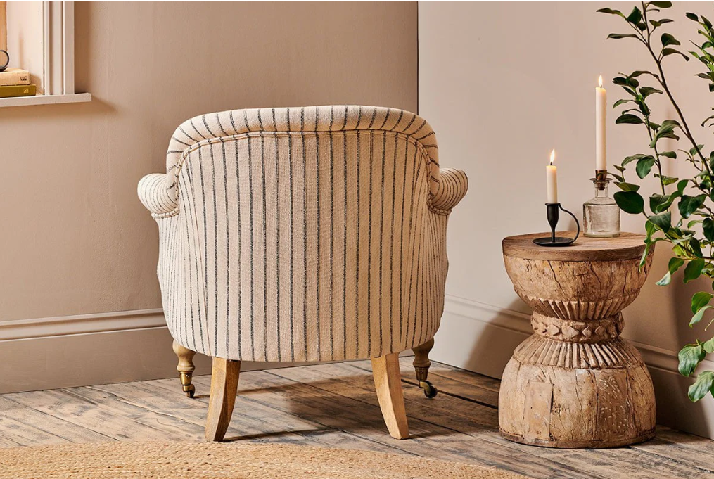 Nkuku Sanja Stripe Armchair