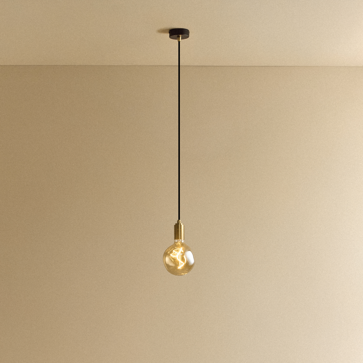 Tala Voronoi I Pendant Light in Brass