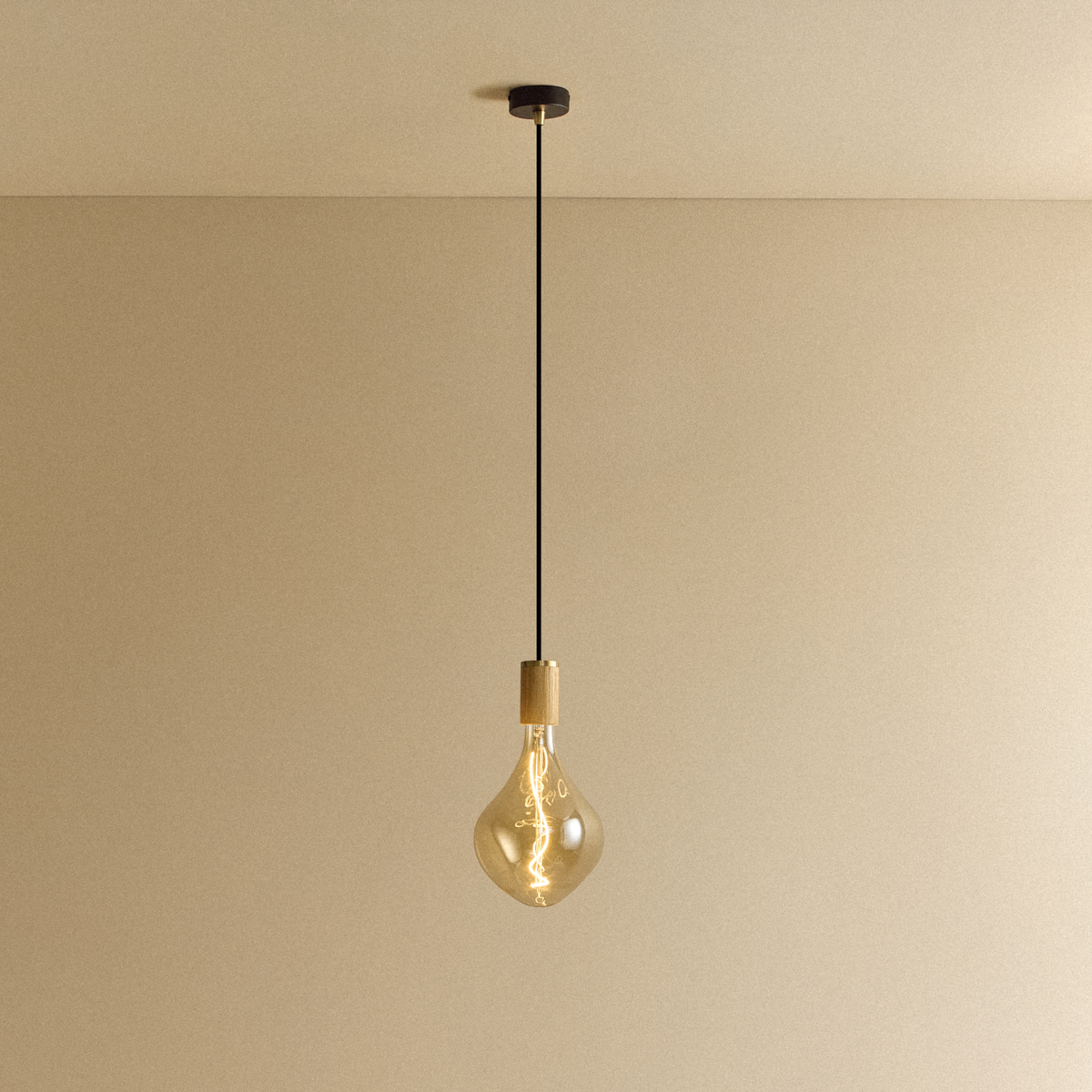 Tala Voronoi II Pendant Light in Oak