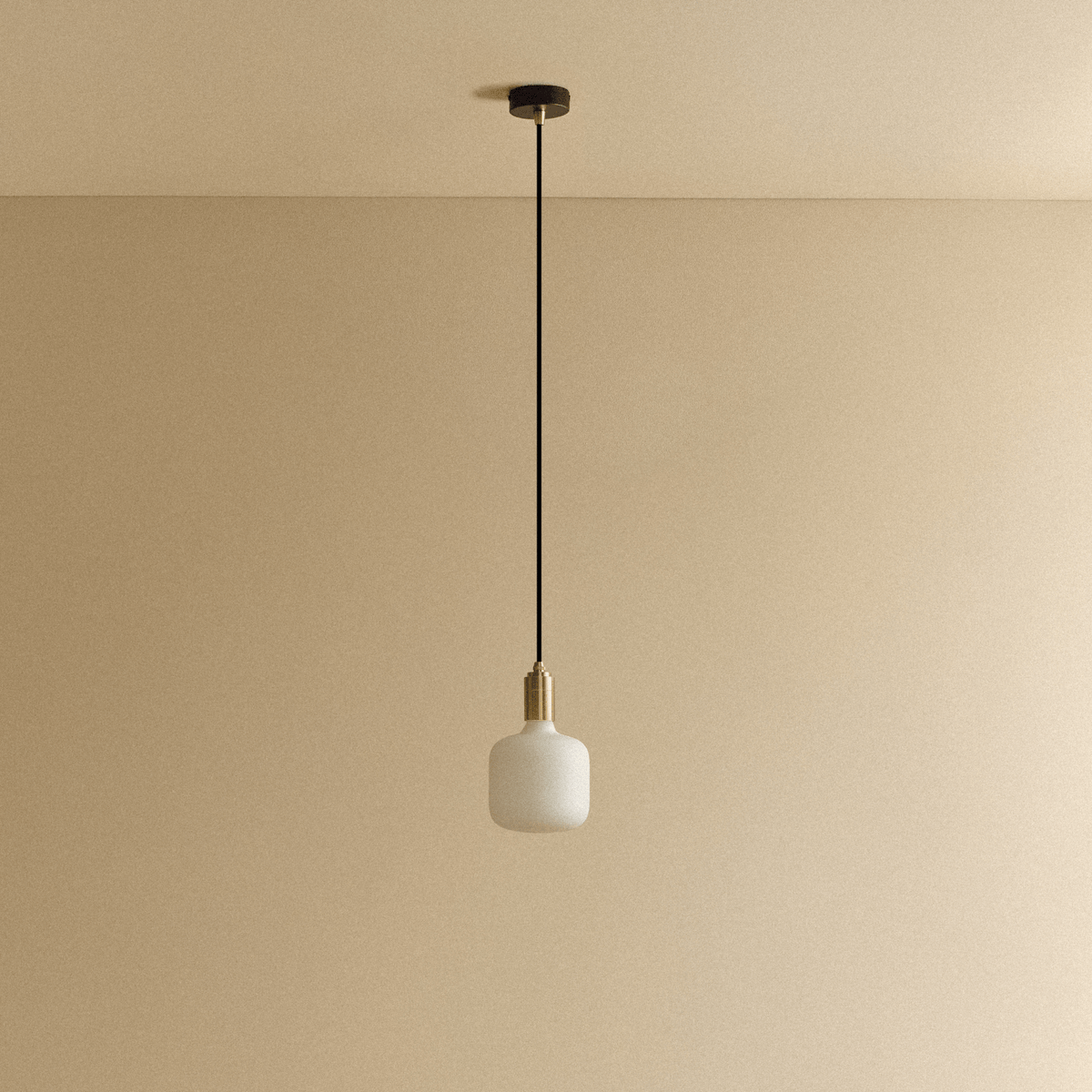 Tala Oblo Pendant Light in Brass