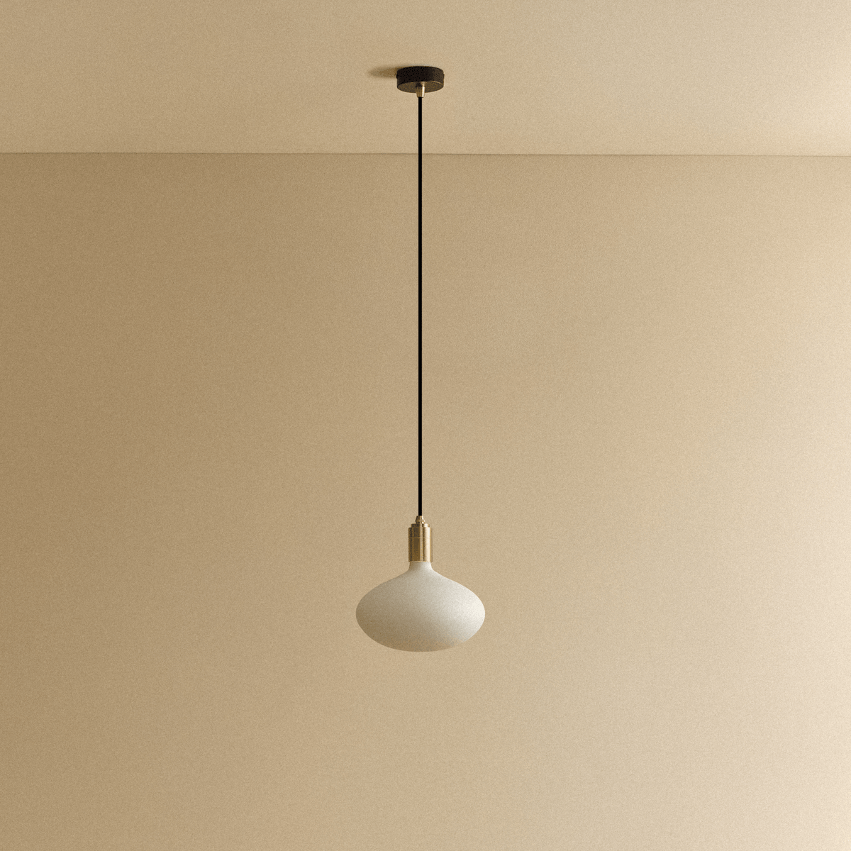 Tala Oval II Pendant Light in Brass
