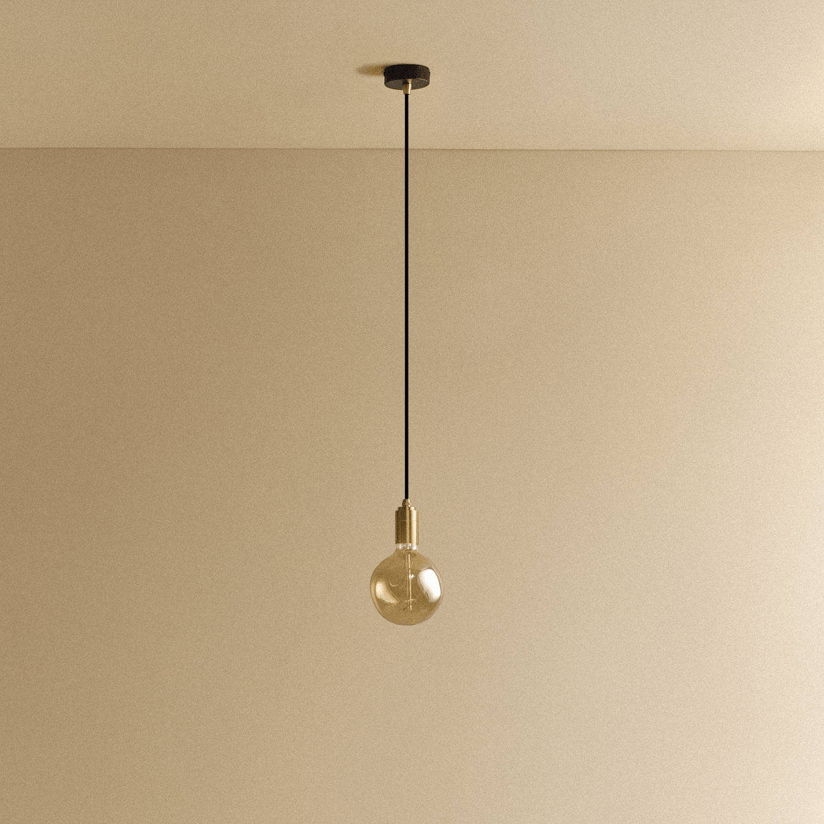Tala Voronoi I Pendant Light in Brass