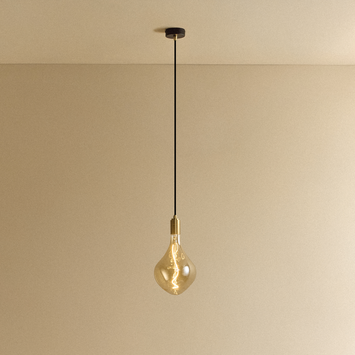 Tala Voronoi II Pendant Light in Brass