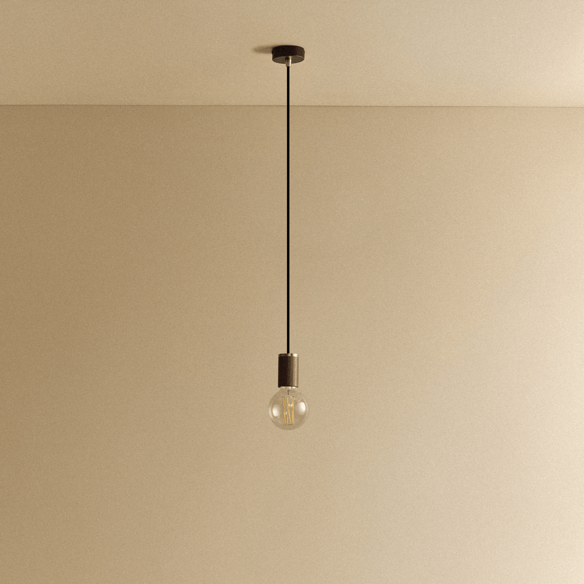 Tala Elva Pendant Light Non-Tinted in Walnut