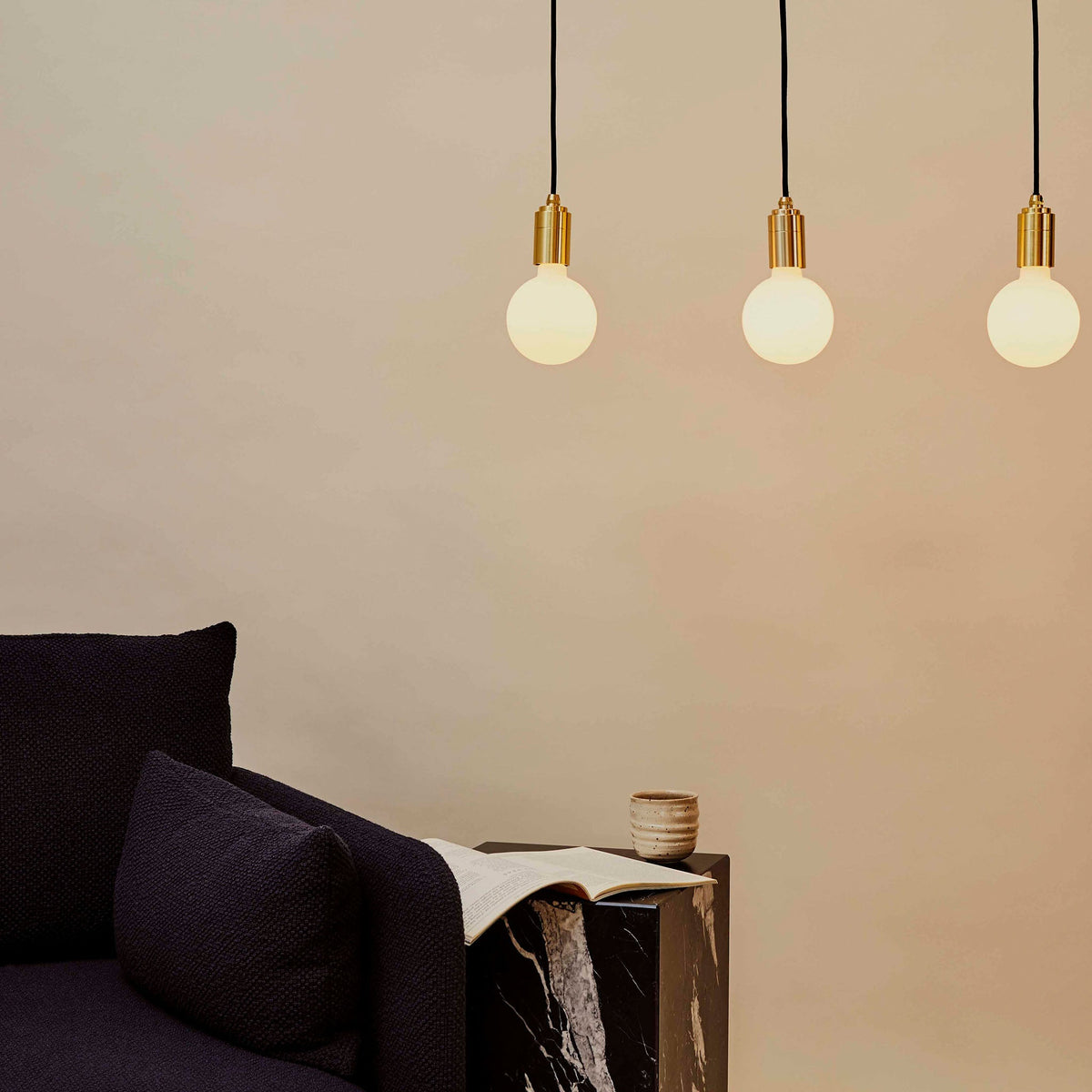 Tala Sphere III Pendant Light in Oak
