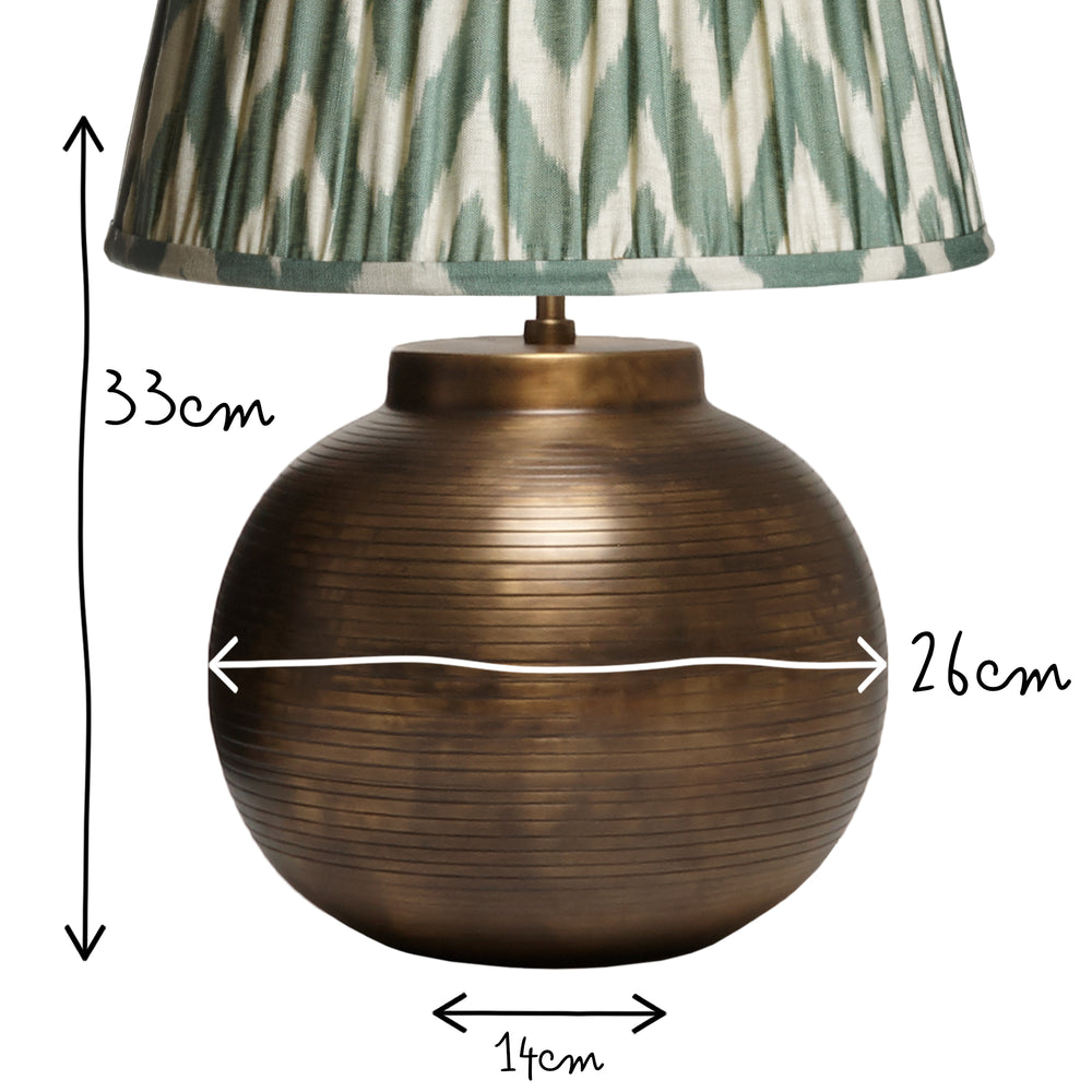 Pooky - Aladdin Table Lamp Base - Vintage Brass