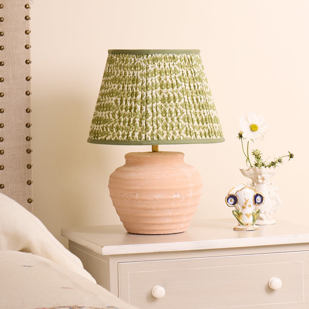 Pooky - Smaller Ambrose Table Lamp Base - Natural Terracotta