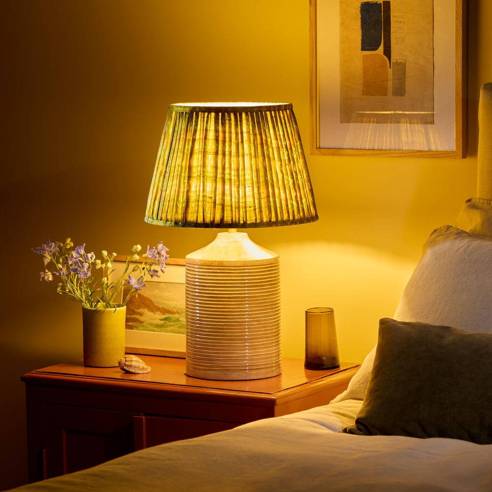 Pooky - Smaller Averie Table Lamp Base - Natural Whitewash
