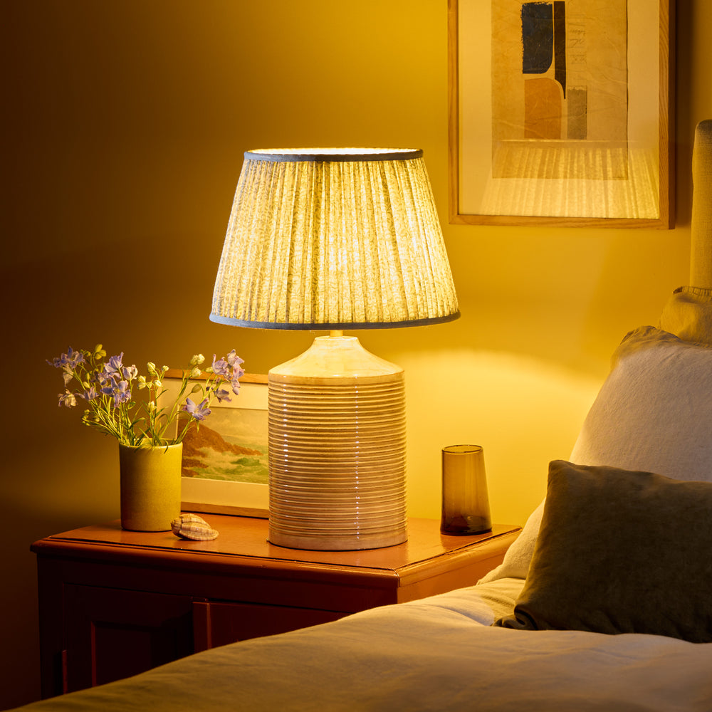 Pooky - Smaller Averie Table Lamp Base - Natural Whitewash