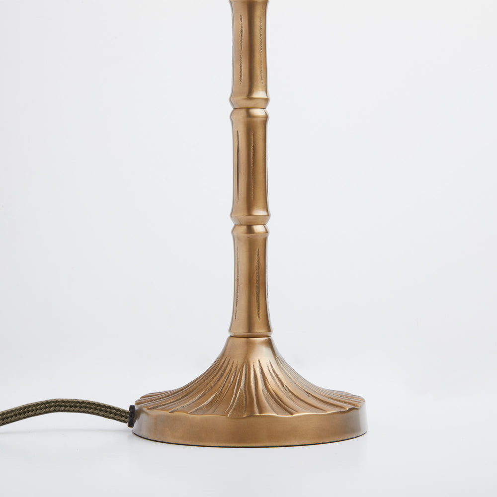 Pooky - Smaller Bamboozle Table Lamp Base - Antique Brass